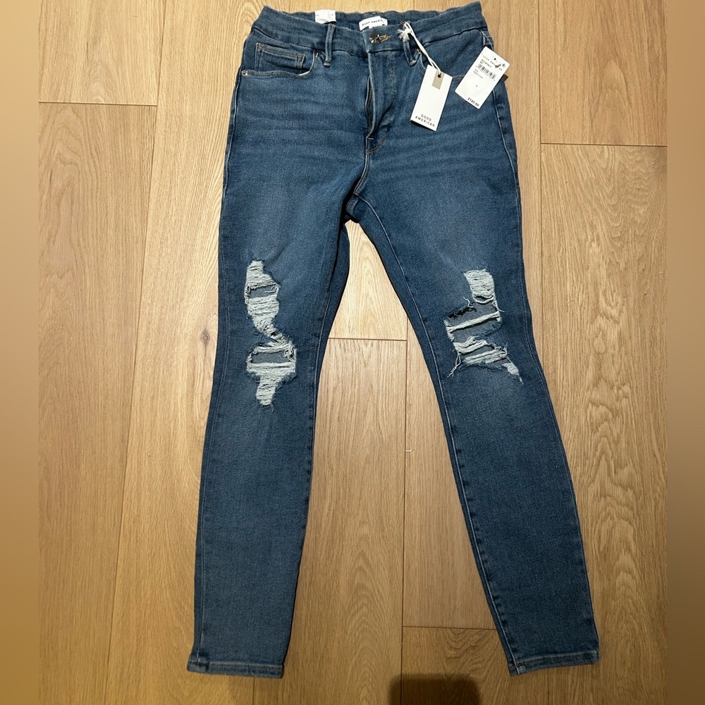 NWT Size 8/29 Good American “Good Legs Crop”